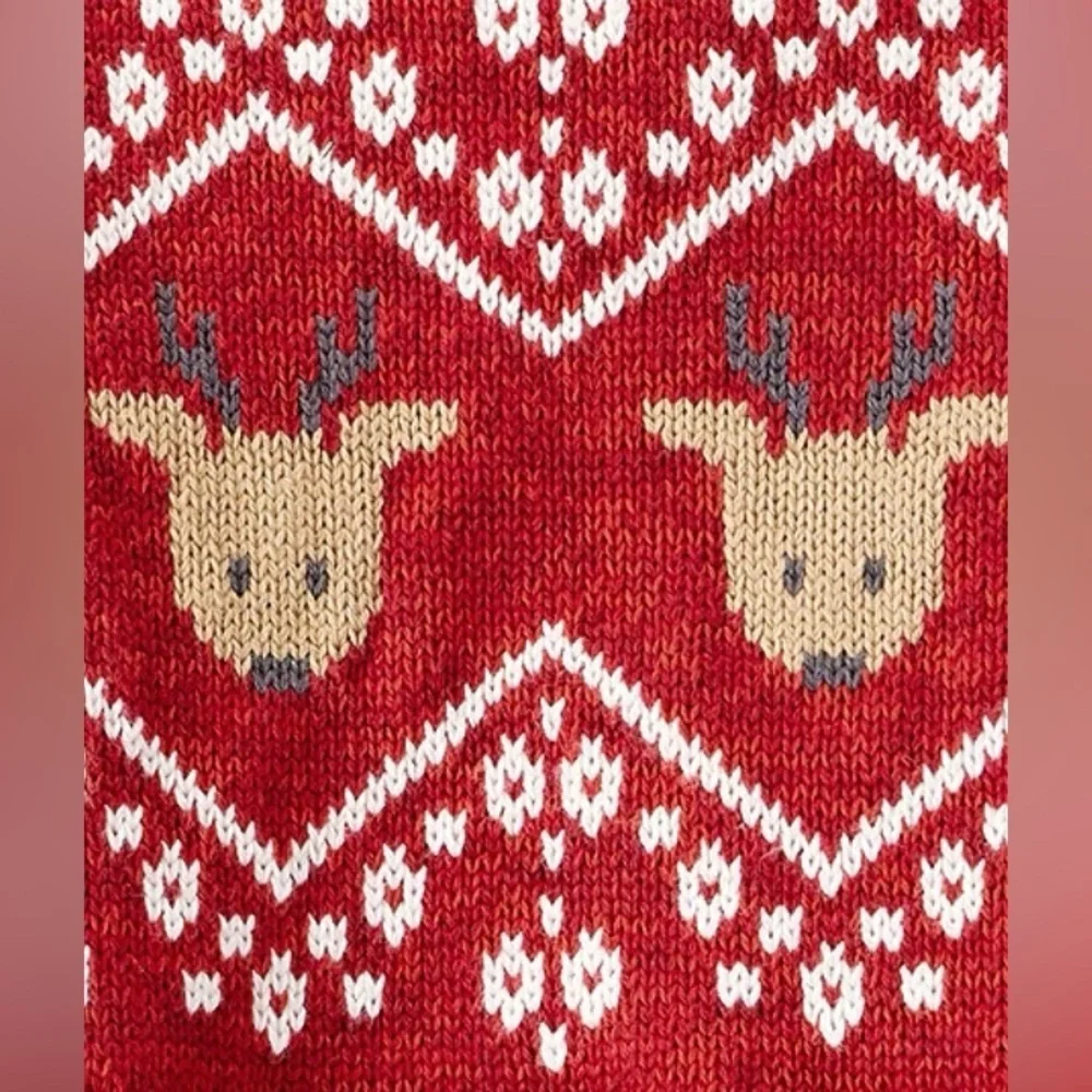 Carter's Size 6 Mos Reindeer Sweater Holiday Baby Boys 2-pc. Pant Set, New